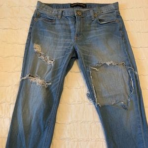 Ripped Boyfriend Jeans